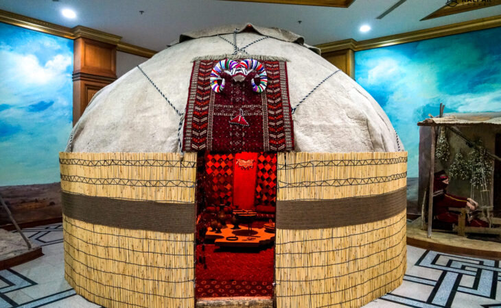 yurt in Turkmenistan