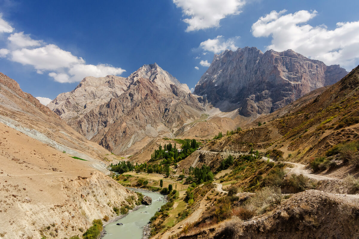 Yaghnob valley in Tajikistan