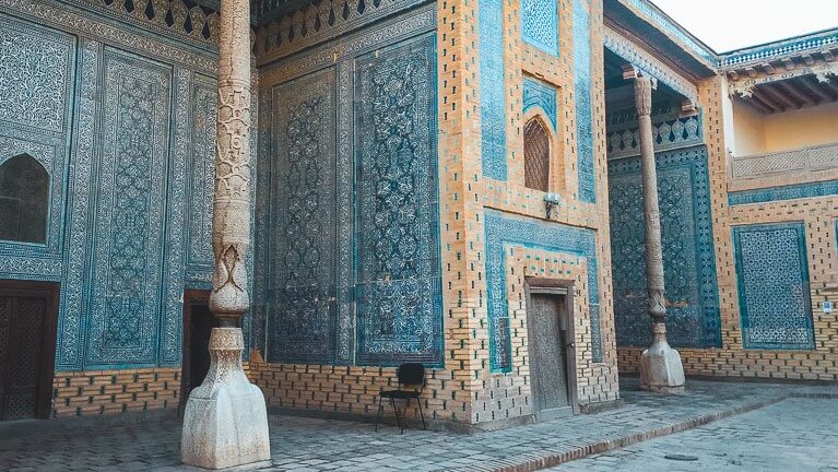 Tash-Khauli palace in Khiva