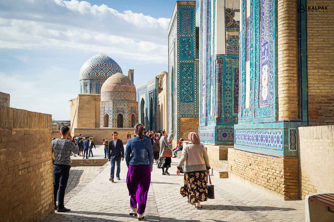 Shahi Zinda necropolis in Samarkand