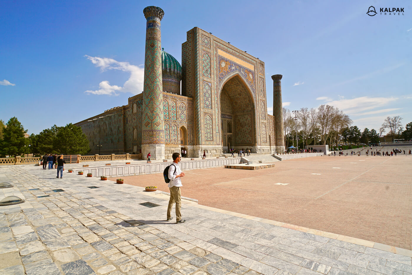 Sher Dor Madrasa in Registan, Samarkand