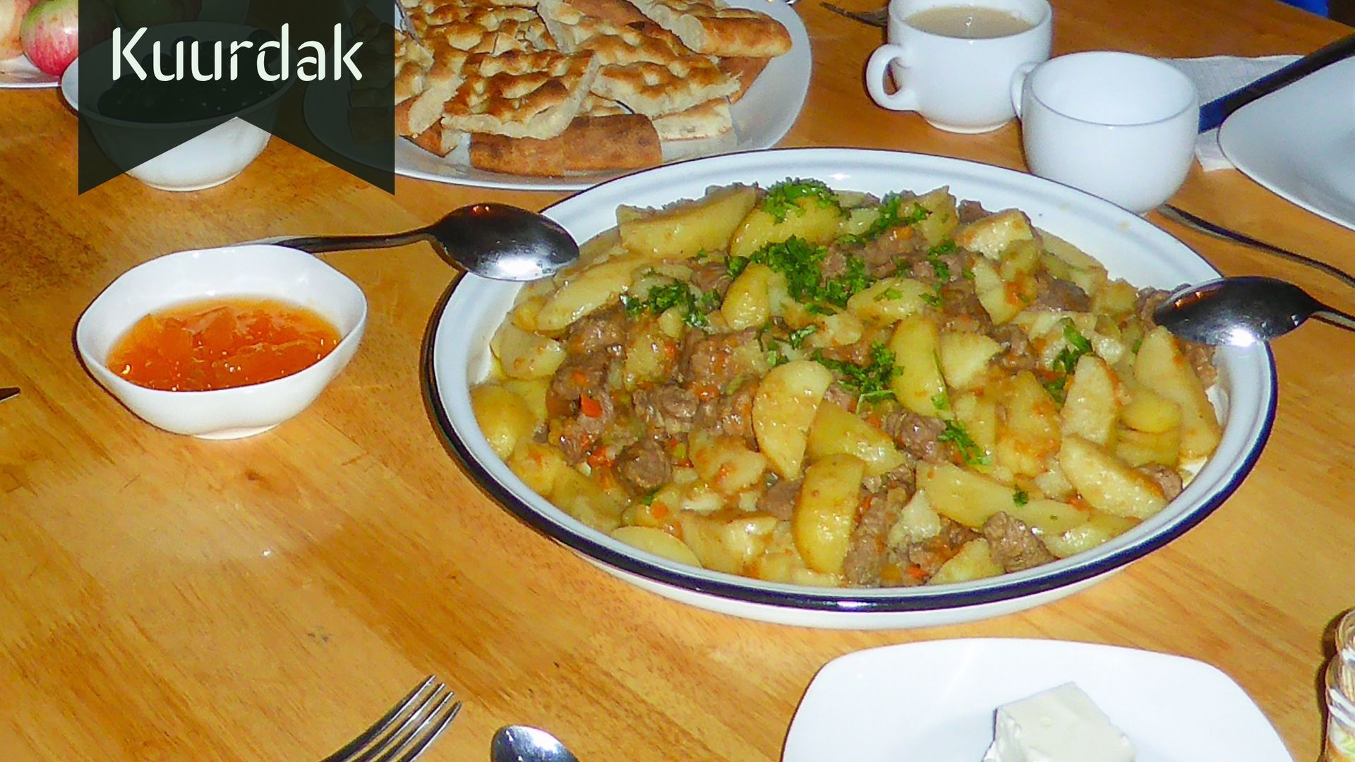 Kuurdak-Central Asian Dish