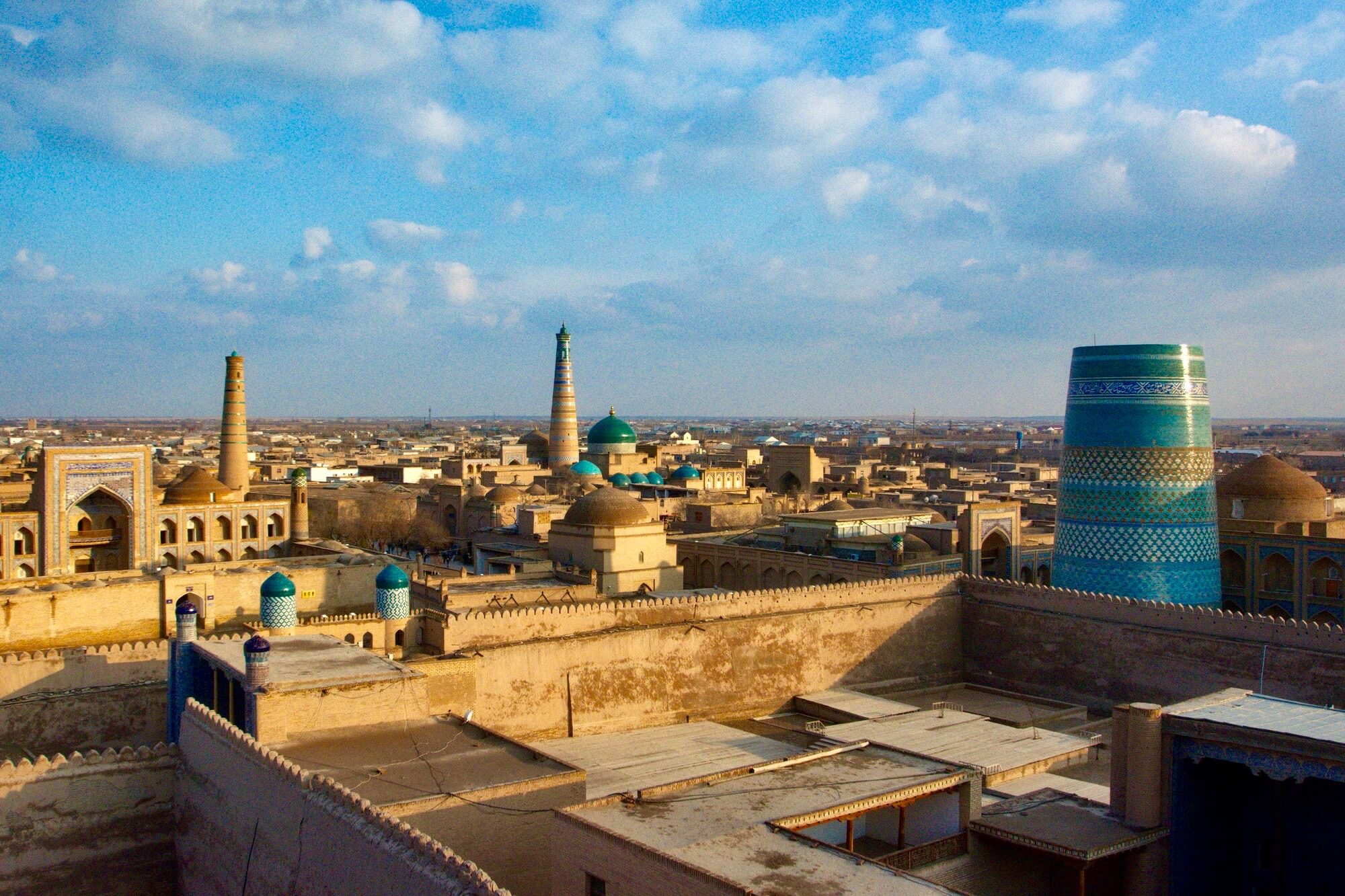 Khiva is a classic silk road city in Uzbekistan