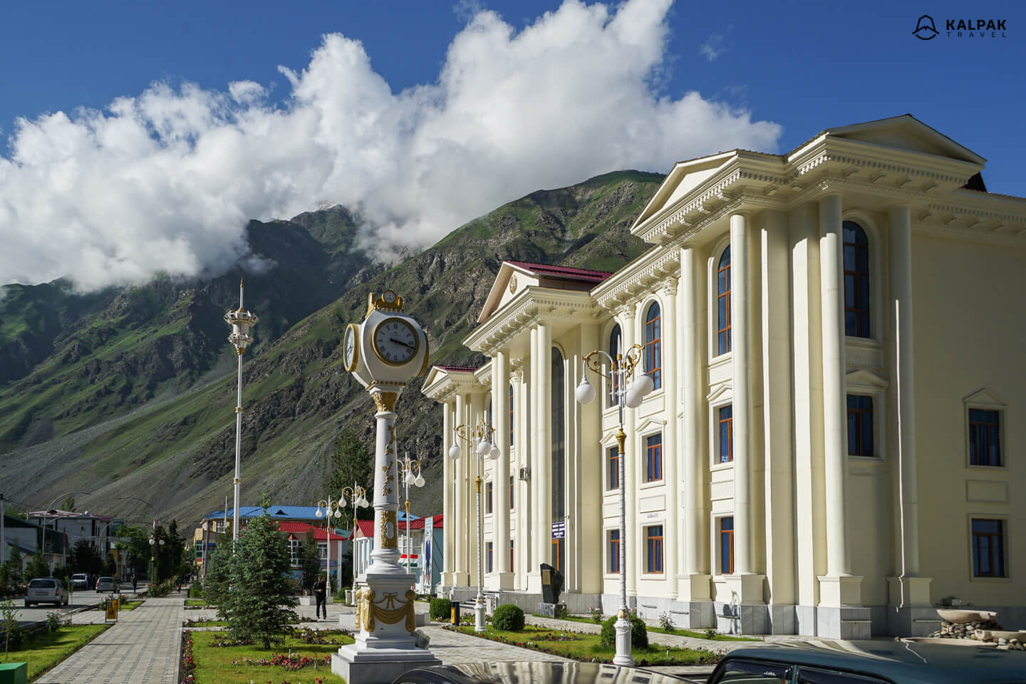 Kalai Khum on the Pamir Highway route
