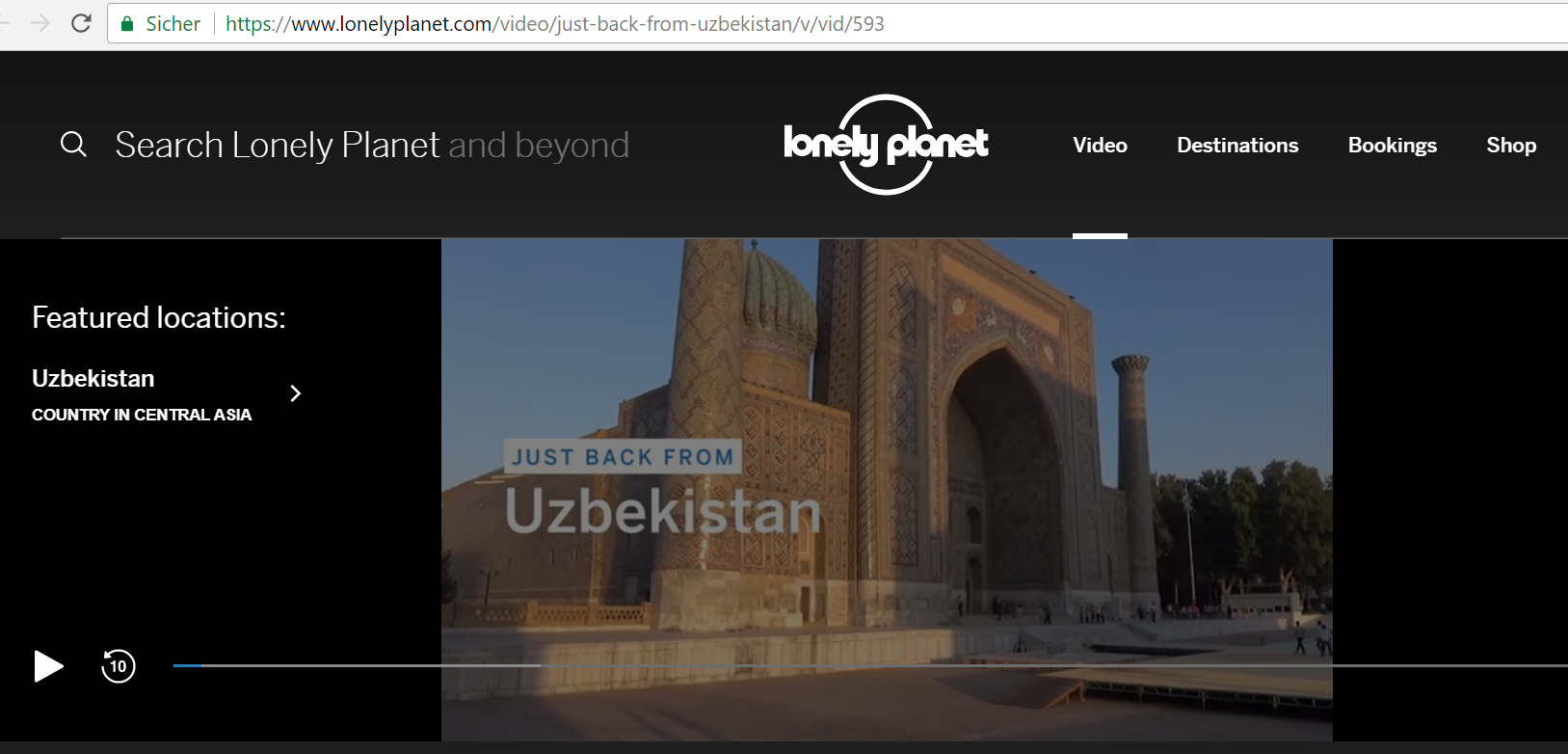 Lonely Planet featuring Kalpak Travel