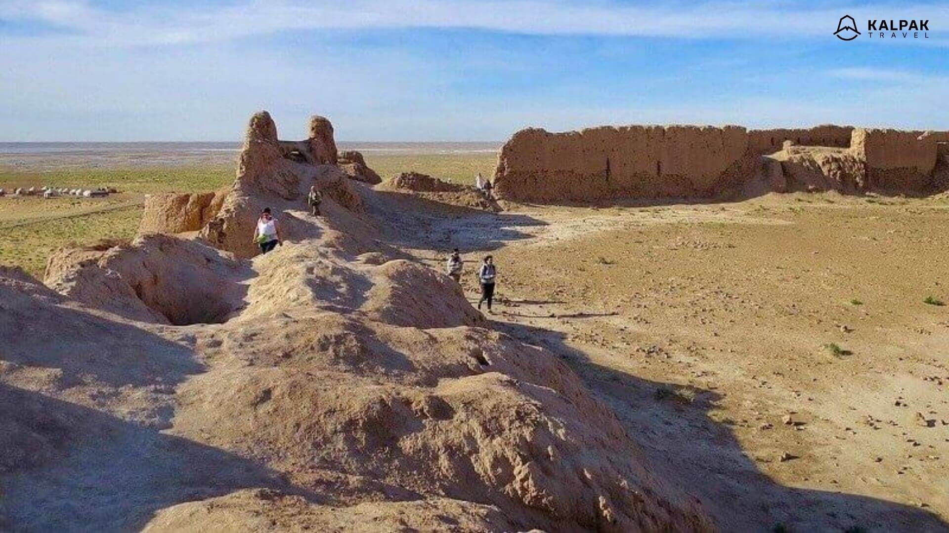 Ancient Khorezm fortresses in Uzbekistan