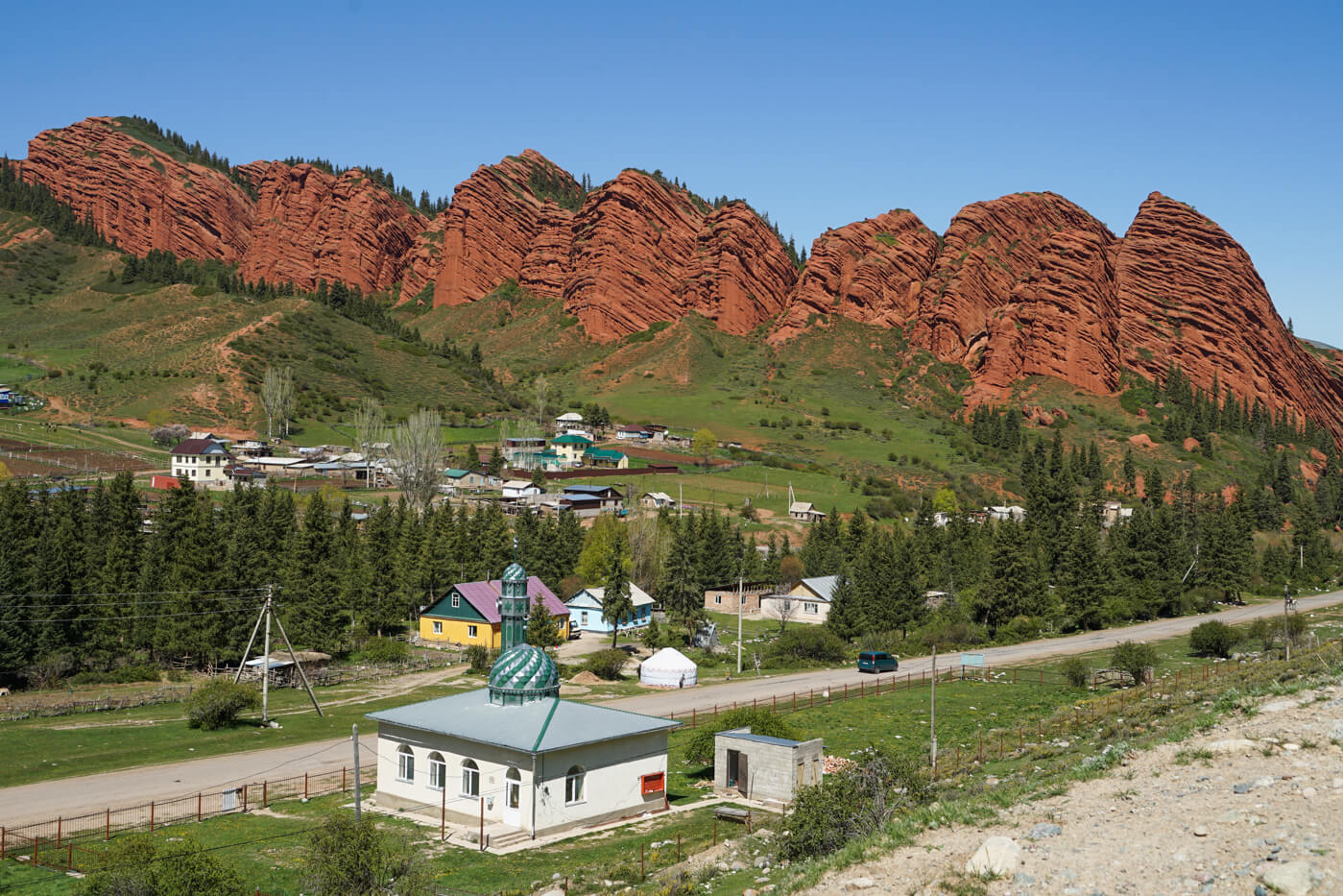 Jeti Oguz in Kirgistan