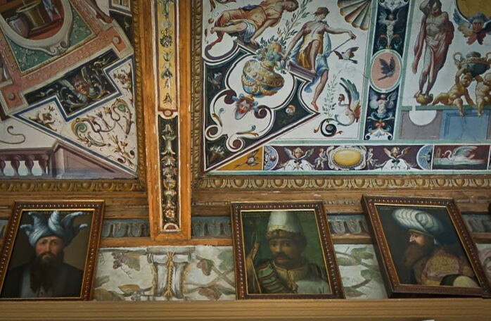 Tamerlane in Uffizi Gallery