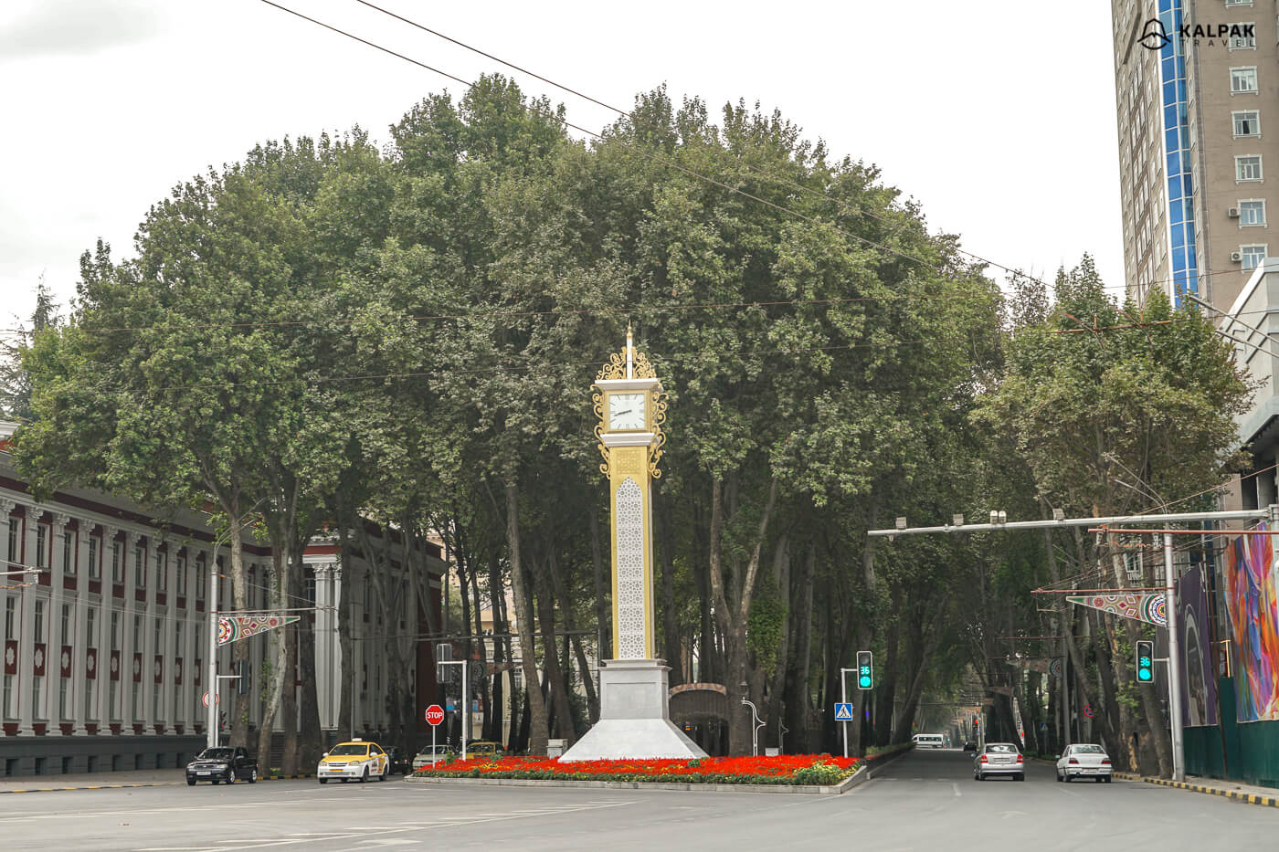 Rudaki Avenue in Dushanbe