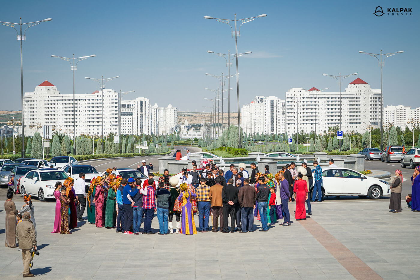 Wedding party in Ashgabat