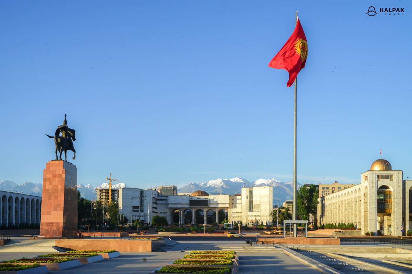 Ala Too main square in Bishkek