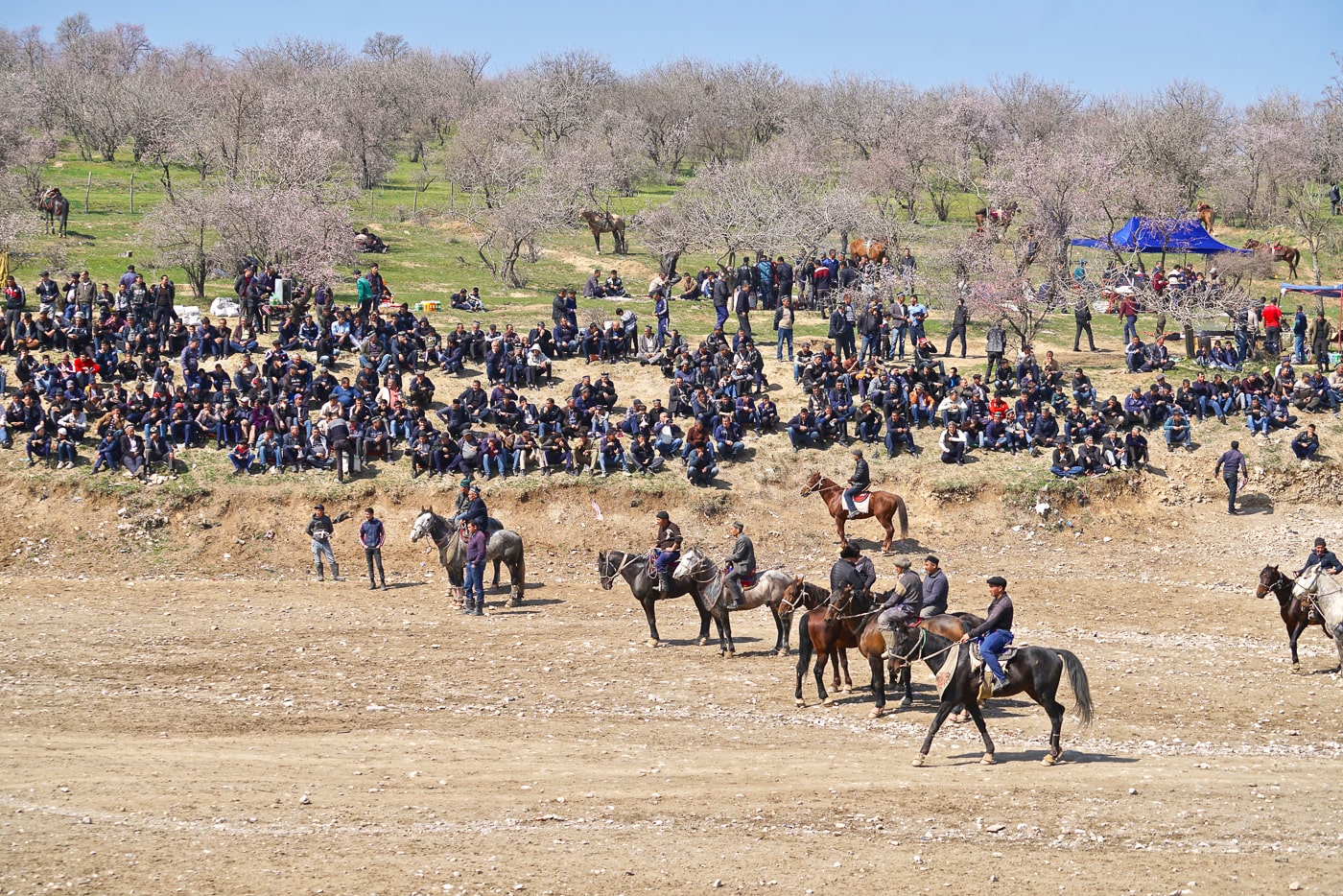 Nowruz in Central Asia horse games