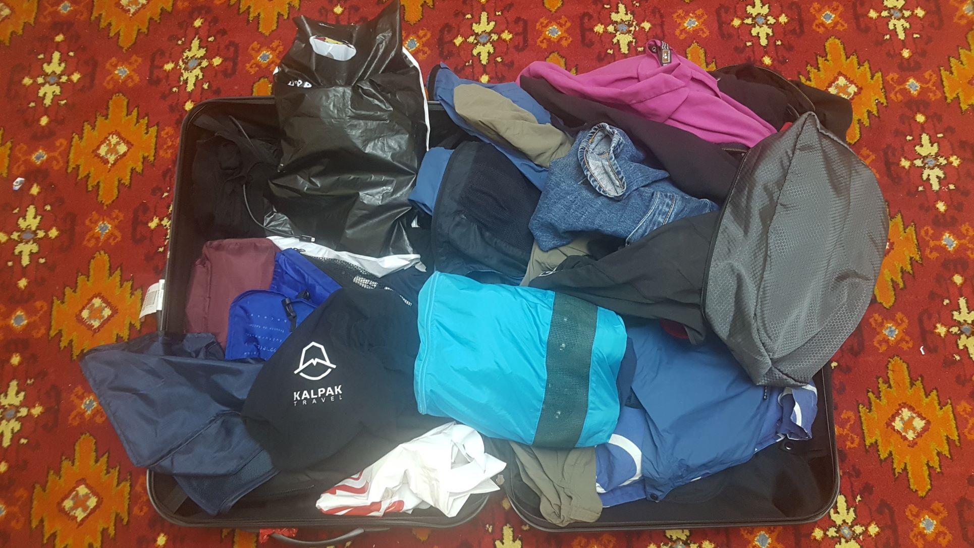 Packing list Central Asia